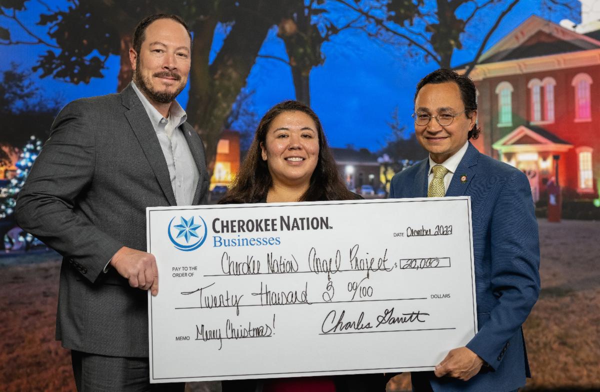 Cherokee Nation Businesses’ 20K helps create memorable Christmas