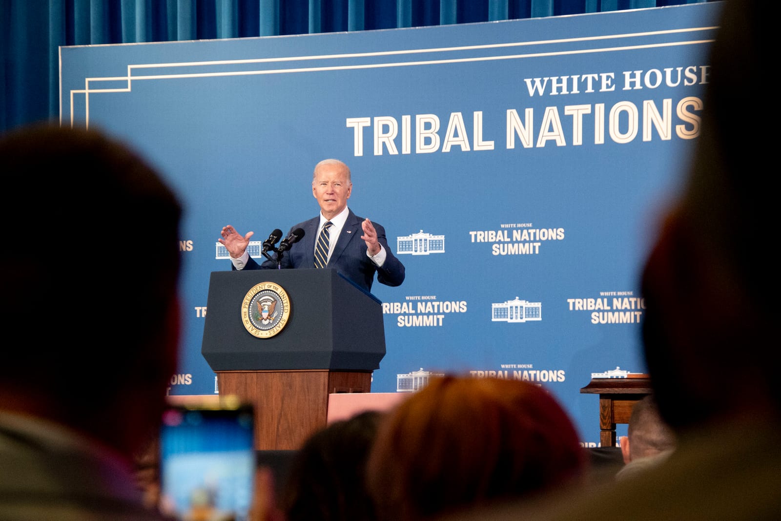 Biden Signs Executive Order Sending U.S. Toward A New Era Of Tribal ...