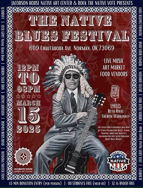 Jacobson House hosts The Native Blues Festival