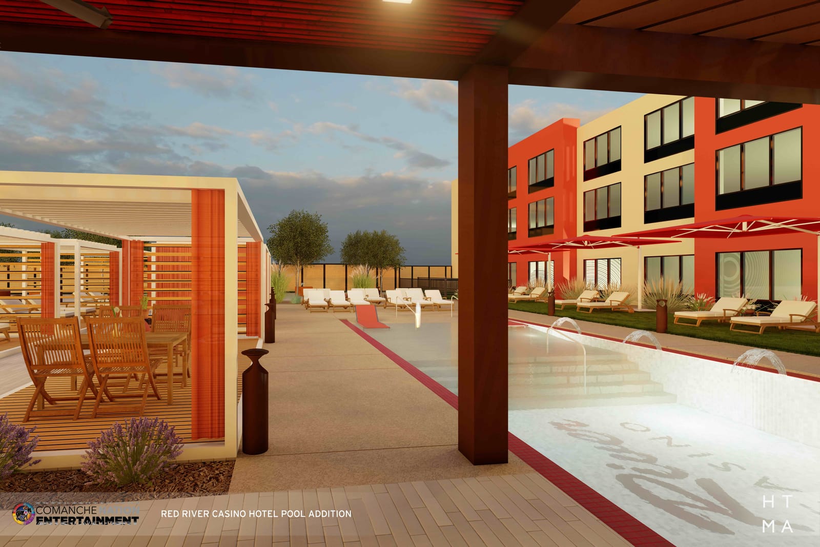 Comanche Red River Hotel Casino to Expand with Groundbreaking   Pool Addition